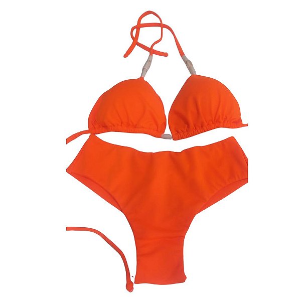 Biquíni Pri Laranja Plus Size