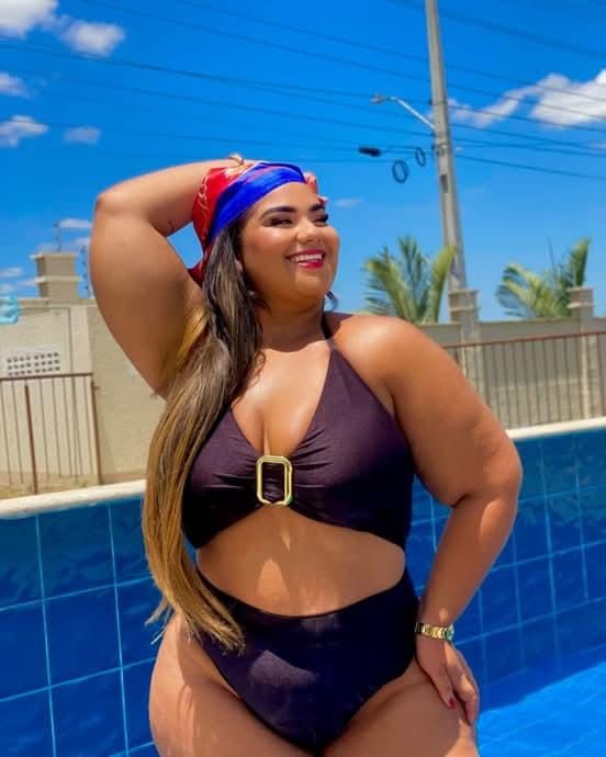 Biquíni Argola Preto Plus Size