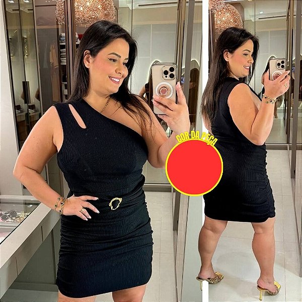 Vestido Ruth Vermelho Plus Size