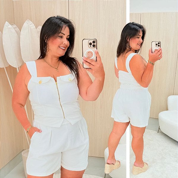 Conjunto Alça Mily Off Plus Size