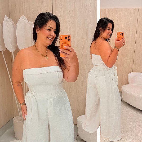 Conjunto Ivi Off Plus Size