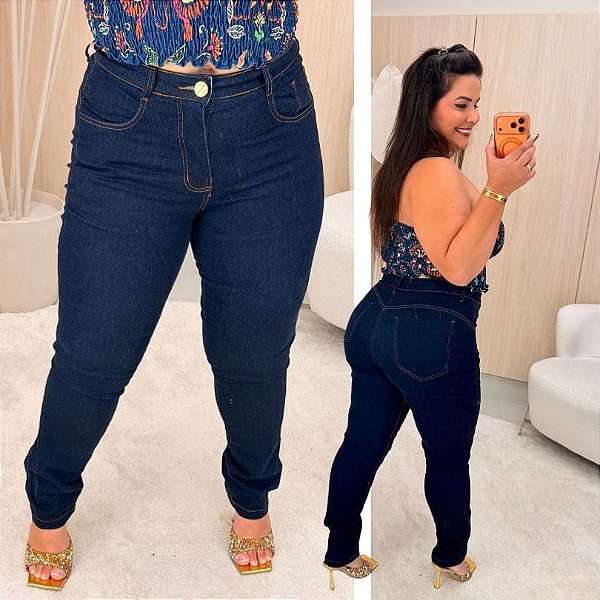 Calça Jeans Awa Ceciliane Plus Size