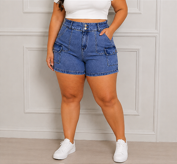 Short Jeans Awa Simone Plus Size
