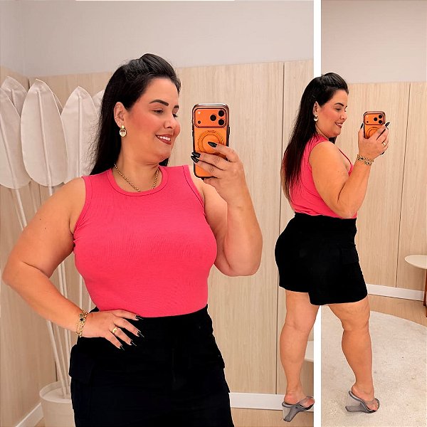 Regata Ribana Lisa Laura Rosa Plus Size