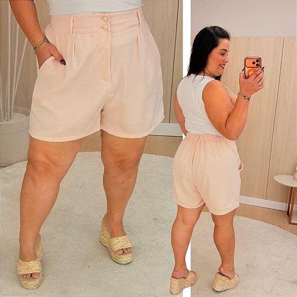 Short Linhão Lidia Rosa BB Plus Size