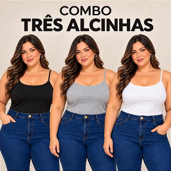 Combo 3 Alcinhas