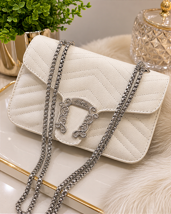 Bolsa Lara Branca Plus Size