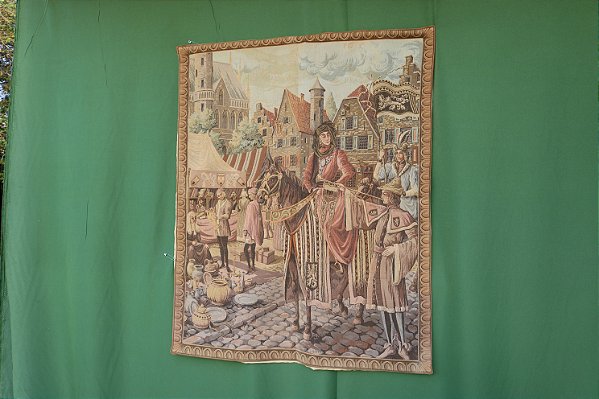 Tapeçaria Gobelin  Francesa Cenas Medievais