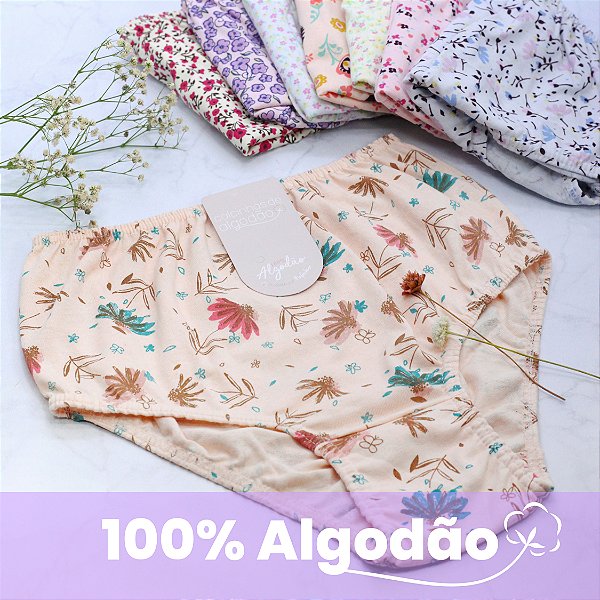 Kit com 2 Calçolas Estampadas 100% Algodão