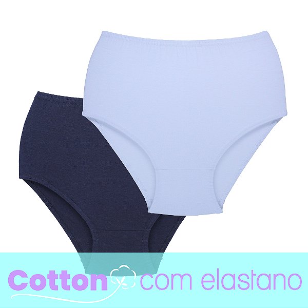 Kit com 2 Calçolas Cotton com Elastano