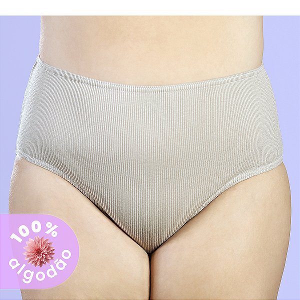 Calçola Canelada 100% Algodão