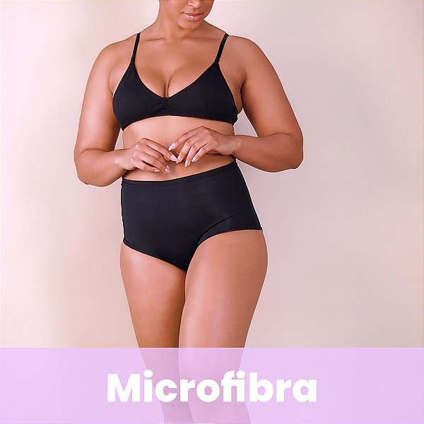 Calcinha Modeladora Alta Compressão com elastano LYCRA®