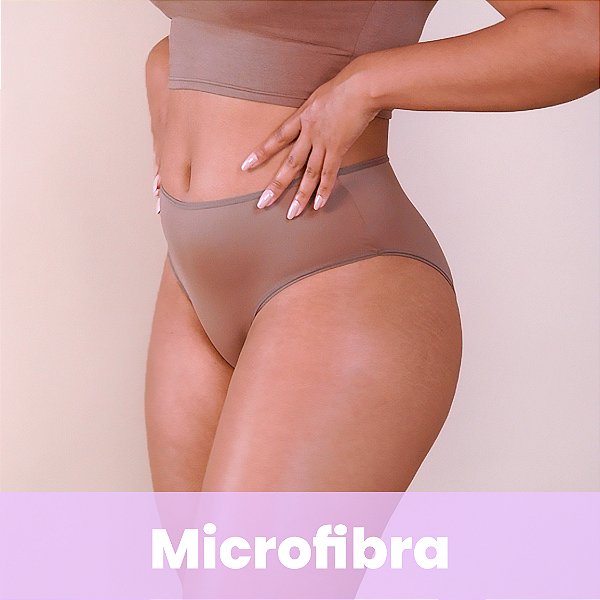 Calcinha de Microfibra com elastano LYCRA®