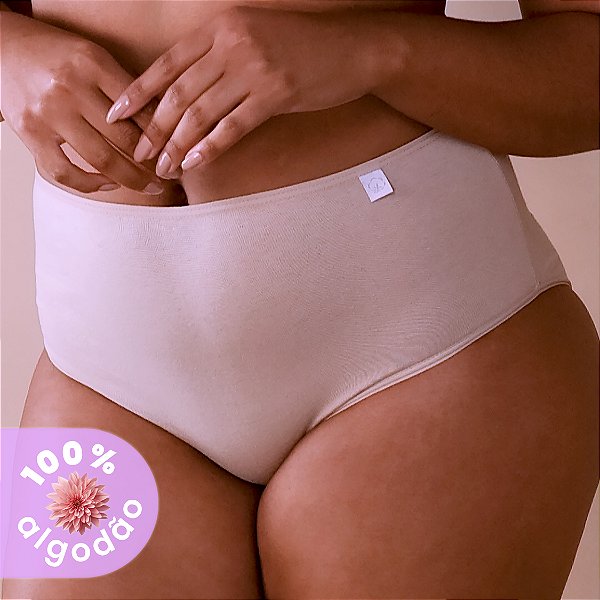 Calcinha Básica Super Alta 100% Algodão