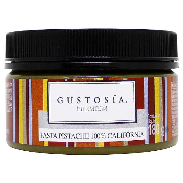 PASTA DE PISTACHE CALIFÓRNIA - GUSTOSIA 180G MEC3