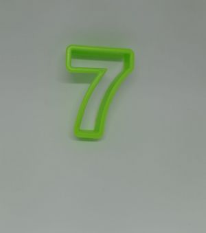 Cortadores de Números 7 Verde