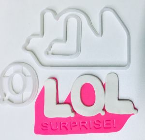 Cortador Kit Lol Surpise Logo (11 cm)