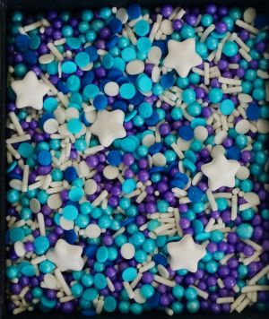 Confeitos/ Sprinkles Coloridos Ocean