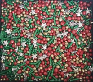 Confeitos/ Sprinkles Coloridos de Natal V