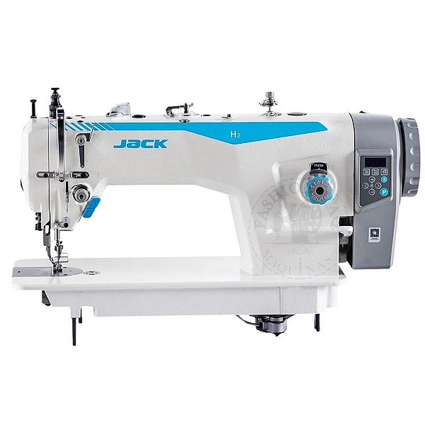 Máquina de Costura Reta Industrial Transporte Duplo Jack H2 Potência e Precisão para Materiais Pesados