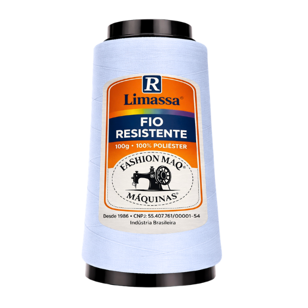 Fio Resistente Cor 115 Neblina 100g Marca Resistente 100% Poliéster#