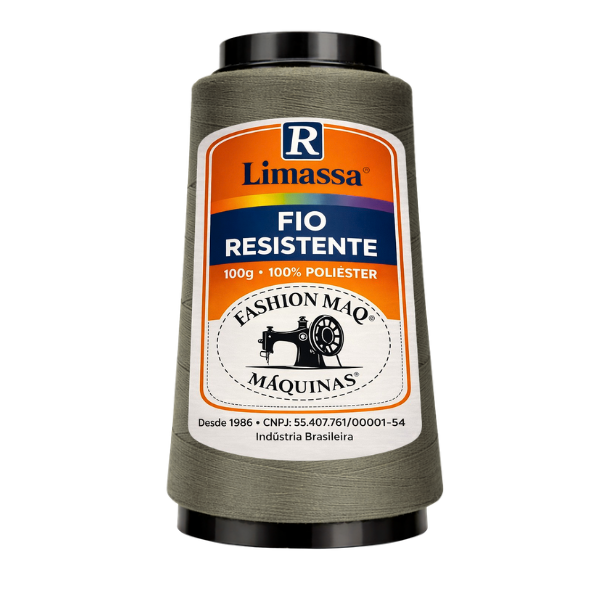 Fio Resistente Cor 132 Dark 100g Marca Resistente 100% Poliéster#