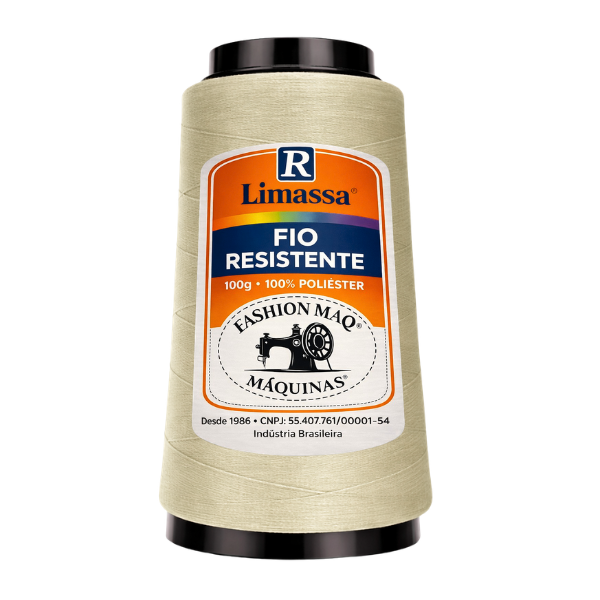 Fio Resistente Cor 069 Titanio 100g Marca Resistente 100% Poliéster