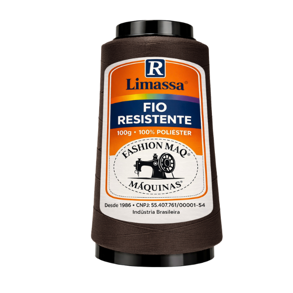 Fio Resistente Cor 337 Coffee 100g Marca Resistente 100% Poliéster