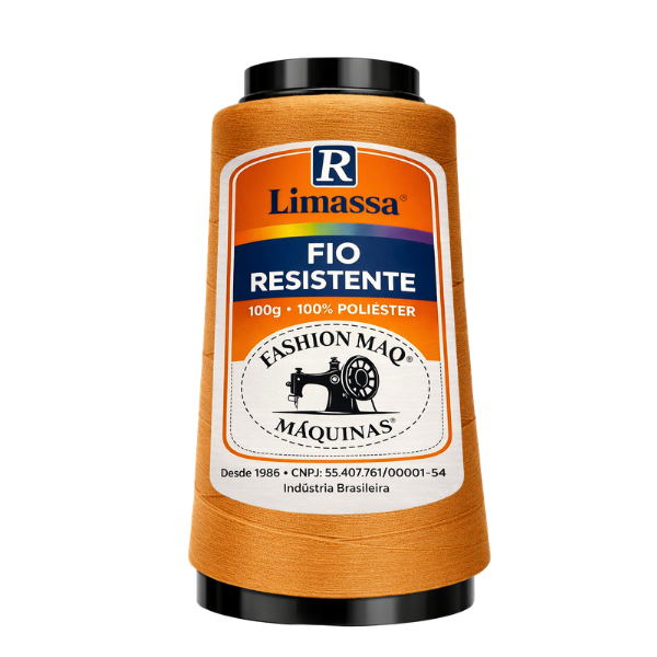 Fio Resistente Cor 181 Ocre 100g Marca Resistente 100% Poliéster#