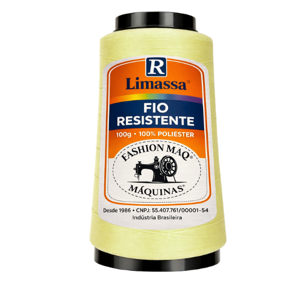 Fio Resistente Cor 183 Lima 100g Marca Resistente 100% Poliéster