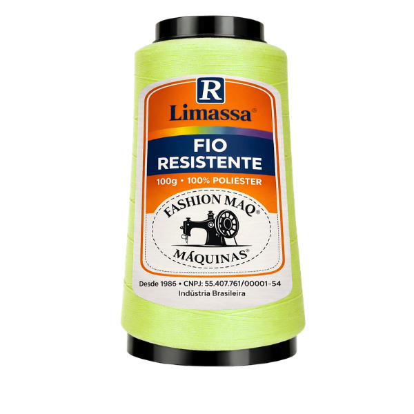 Fio Resistente Cor 184 Gema 100g Marca Resistente 100% Poliéster#