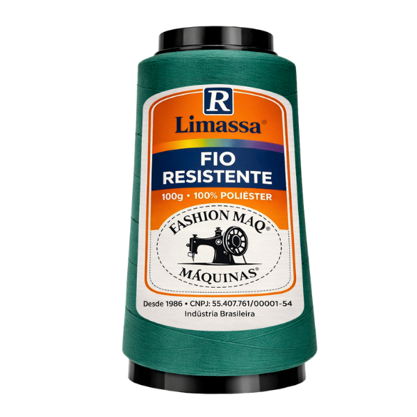 Fio Resistente Cor 214 Boldo 100g Marca Resistente 100% Poliéster#
