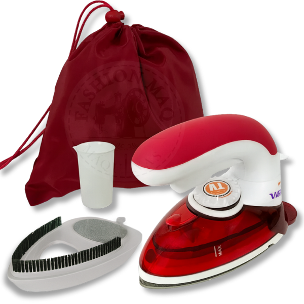 Mini Ferro de Passar e Steamer Vertical Westpress Bivolt - Ideal para Artesanato, Costura, Viagens e Pequenos Reparos