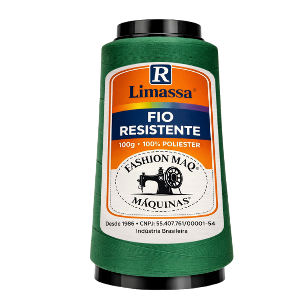 Fio Resistente Cor 163 Palmeira 100g Marca Resistente 100% Poliéster#