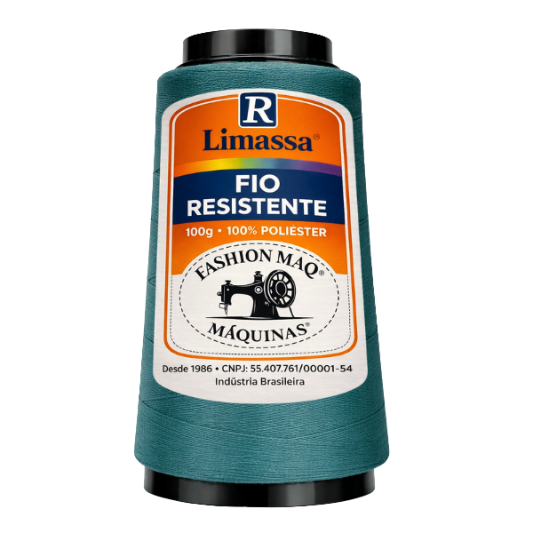 Fio Resistente Cor 213 Turmalina 100g Marca Resistente 100% Poliéster