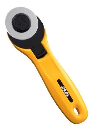 Cortador Olfa Circular Manual 45mm Amarelo RTY2CYEL