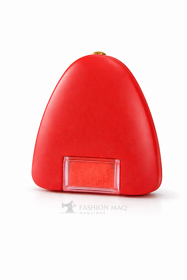 Suporte Giz Em Pó C/ Refil Vermelho