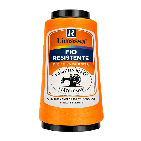 Fio Resistente Cor 148 Sol 100g Marca Resistente 100% Poliéster#