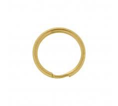 Argola de Chaveiro Dourado 22Mm (Cataforetico) C/ 6 un