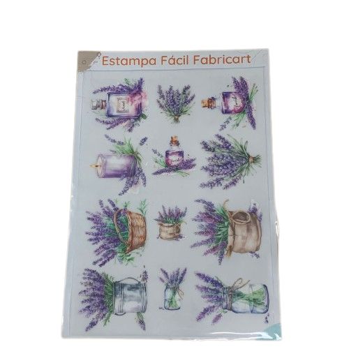Estampa Fácil Fabricart Lavanda