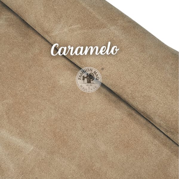 Camurção 1,3 Dupla Face Caramelo (Meio Metro)