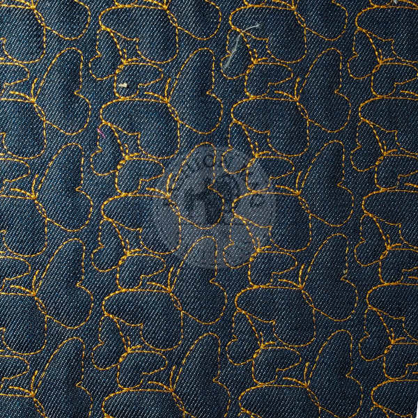 Jeans Matelassê Borboleta 50cm x 1,40mt
