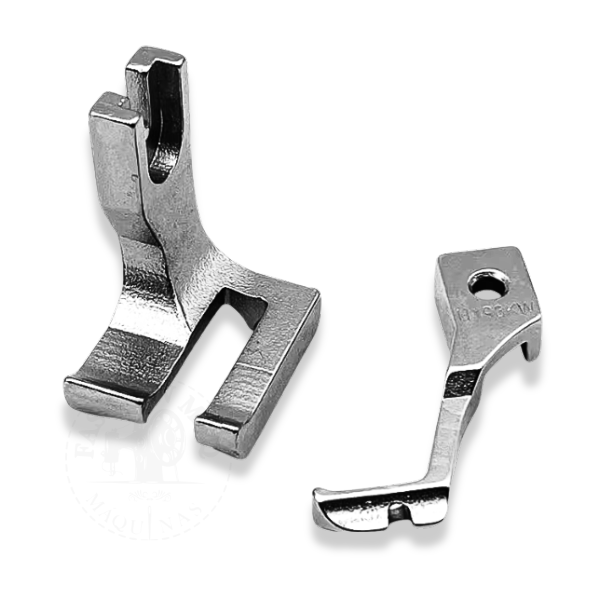 Calcador Reta Transporte Duplo P/ Aplicação de Vivo Duplo 3/16