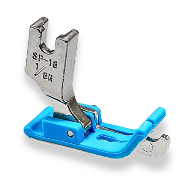 Calcador Reta Pesponto Teflon C/ Guia 1/8 Direito