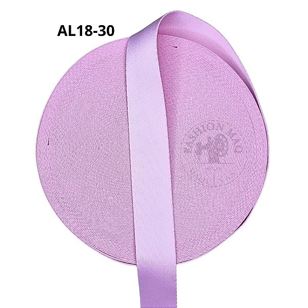Alça Luxo 30mm Rosa Bebê