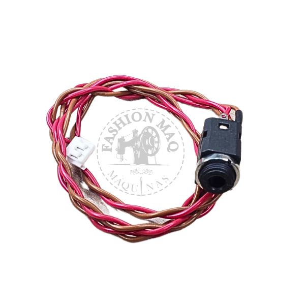 Conector do Pedal C/ Chicote Singer 61XX 66XX