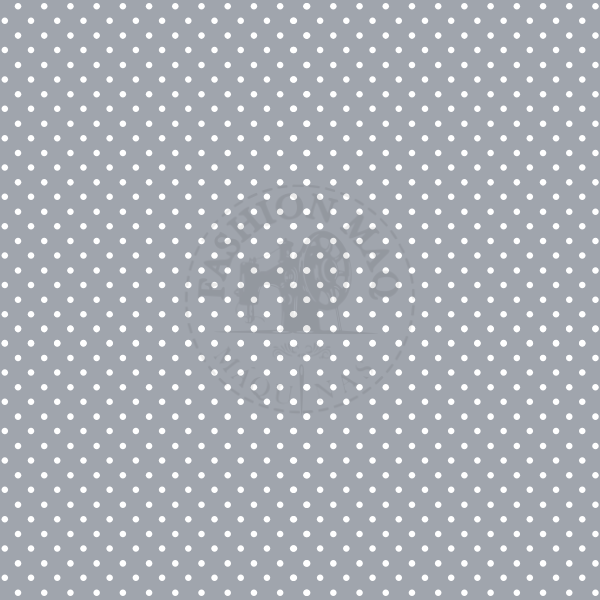 Tecido Tricoline 100% Algodão Poá Cinza Azulado - Metro