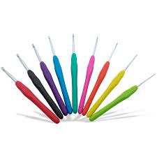 Agulha De Crochê Cabo Soft C/ 9 Und