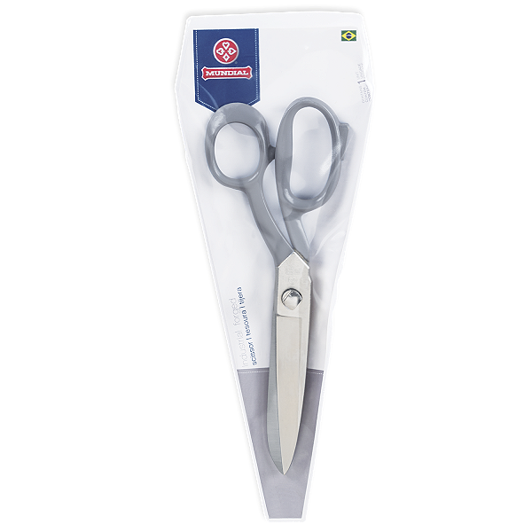 Tesoura Mundial Alfaiate Industrial Practical 10 Polegadas Cinza