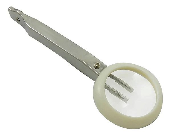 Pinça de Precisão com Lupa